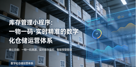 库存管理小程序：以“一物一码”为核心，打造实时精准的数字化仓