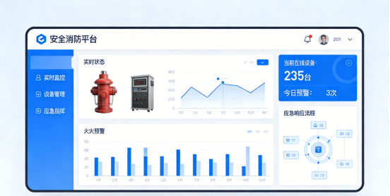 安全消防平台：数字化重塑设备运维，构筑企业主动式安全防线