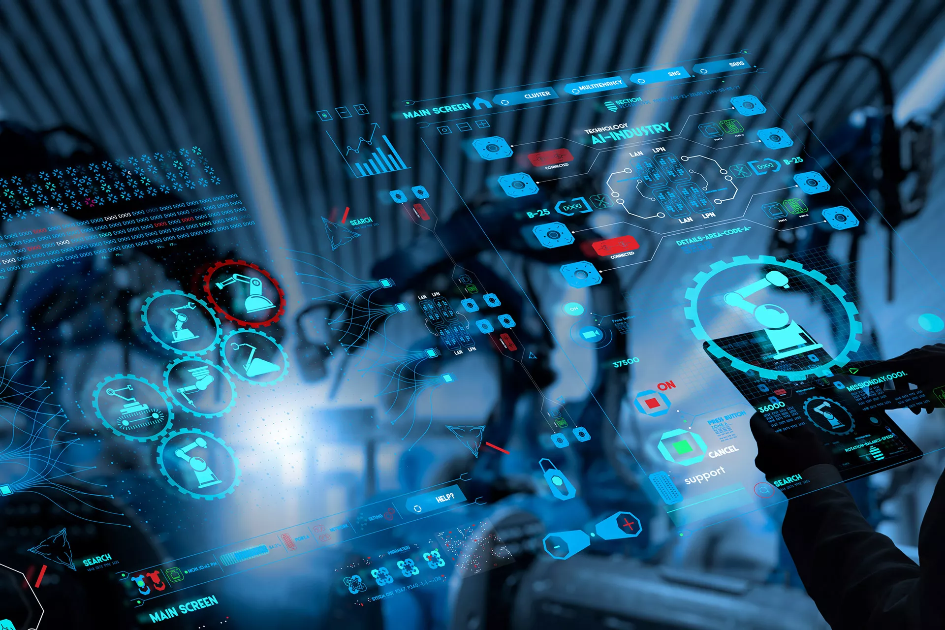 从数据可视化大屏透视山河安澜